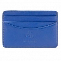 Кожаный картхолдер Visconti VSL25 Razor (Black Cobalt)