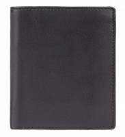 Кожаное мужское портмоне Visconti bd22 bk/rd/or
