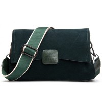 Женская замшевая сумка ALEX RAI 99115-1 green