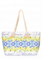 Летняя тканевая сумка POOLPARTY bella-majolica