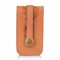 Ключница из кожи HiArt KH-03 Shabby Dingo Mehendi Classic