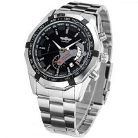 Мужские часы с календарем WINNER TITANIUM 1038