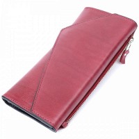 Кожаный женский кошелек ручной работы GRANDE PELLE 11647