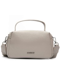 Женская кожаная сумка ALEX RAI 99128 beige