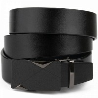 Мужской кожаный ремень автомат Vintage 20321