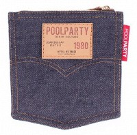 Джинсовая косметичка POOLPARTY Pocket