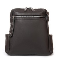 Женская кожаный рюкзак ALEX RAI 8781-9 grey