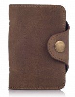 Картхолдер из кожи HiArt CH-03 Shabby Light Olive