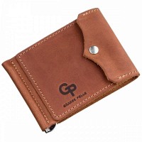 Кожаный зажим для купюр GRANDE PELLE 11239