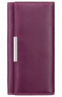 Женский кожаный кошелек Visconti r11 plum m