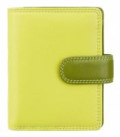 Женское кожаное портмоне Visconti rb40 lime m