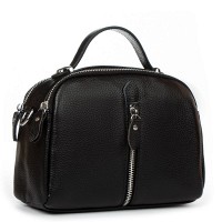 Женский молодежный кожаный клатч ALEX RAI BM 2906 black