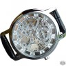 Женские часы скелетон Winner Silver II (1115)