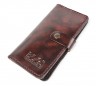 Мужское портмоне ручной работы из кожи BOGZ Long+ A Bordo P14M4M5S5