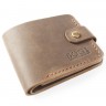Коричневый мужской кошелек ручной работы из кожи BOGZ Classic+ CH Brown P3M7S3
